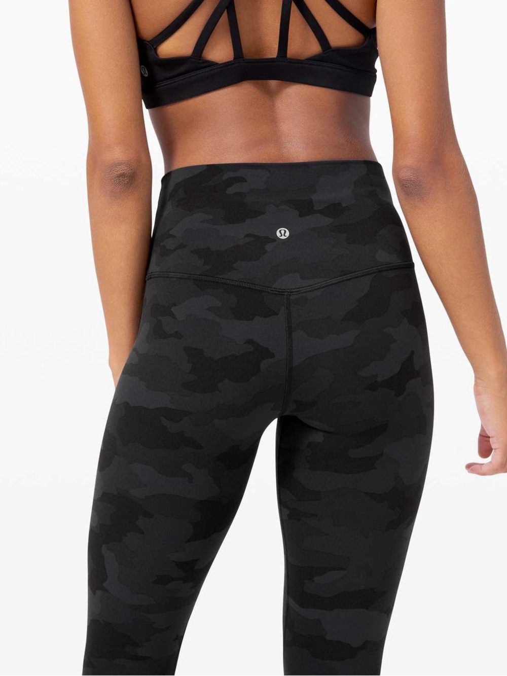 Lululemon Align Pant 25" in Heritage 365 Camo Deep Coal Multi - Picture 2 of 7